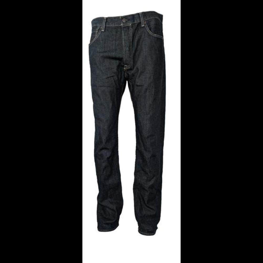 Levi’s Men’s 501 Button-Fly Straight Fit Dark Blue Jeans 36x34